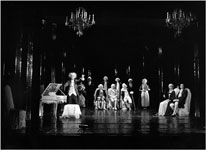  Bhnenbild fr Amadeus, Potsdam 1987 