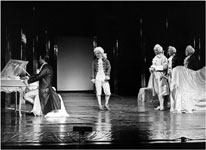  Bhnenbild fr Amadeus, Potsdam 1987  