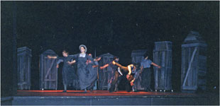 Bhne und Kostme zu Carmen, Radebeul 1992
